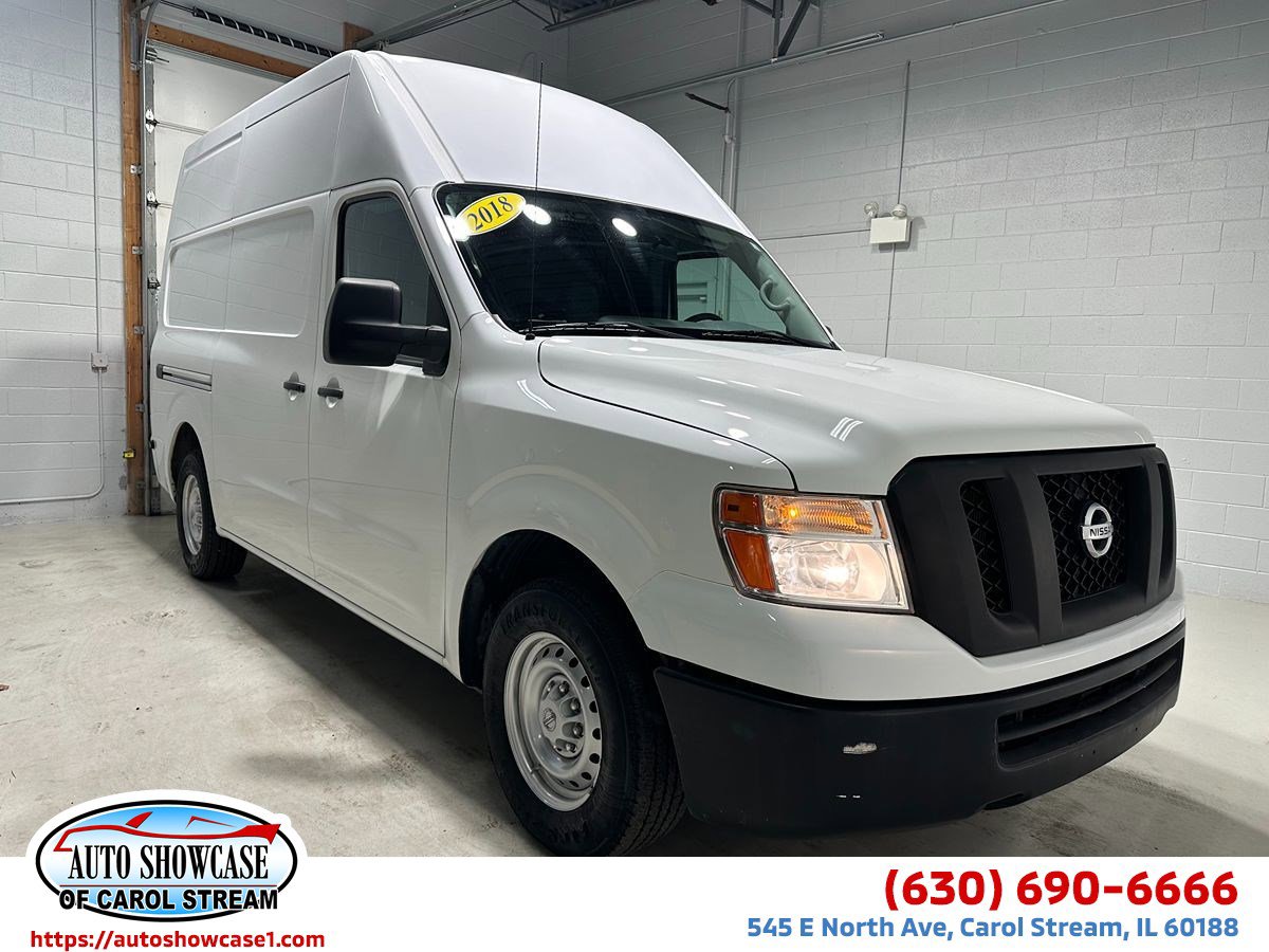 Used 2018 Nissan NV 2500 SV w/ Rear Door Glass Package image 1