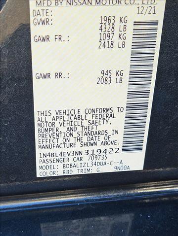 Used 2022 Nissan Altima 2.5 SL image 23