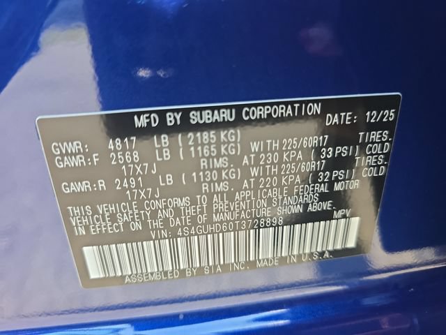 Certified 2026 Subaru Crosstrek 2.5i Premium AWD/4WD image 25