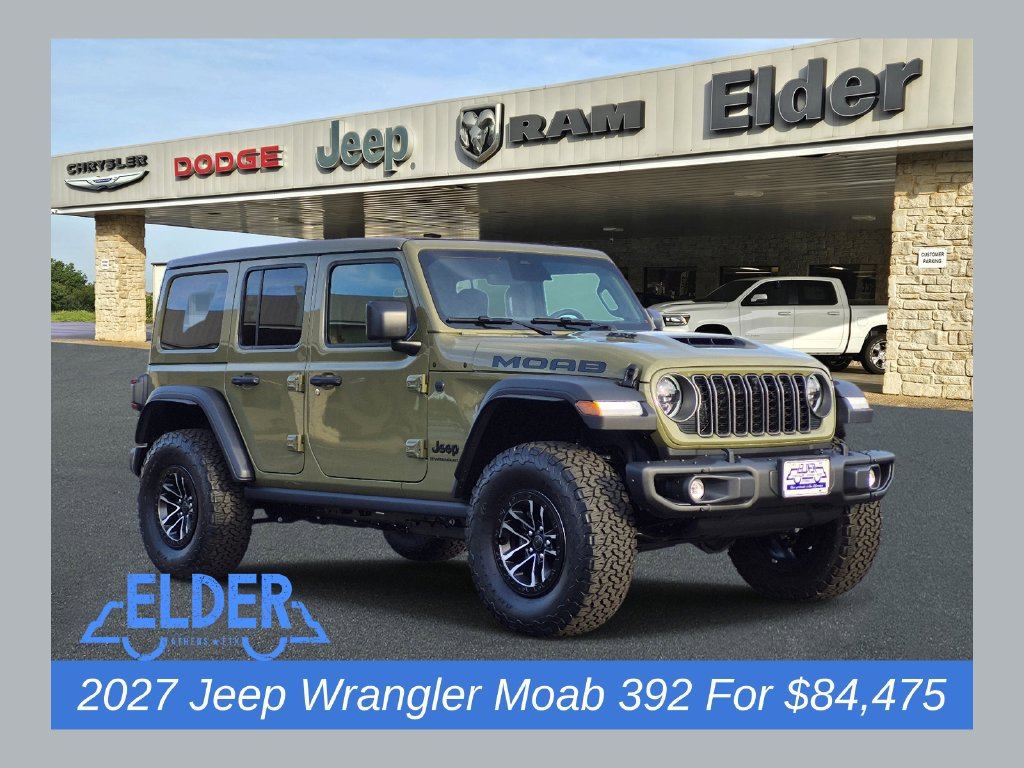 New 2027 Jeep Wrangler Unlimited Rubicon 392 AWD/4WD 360° Tour