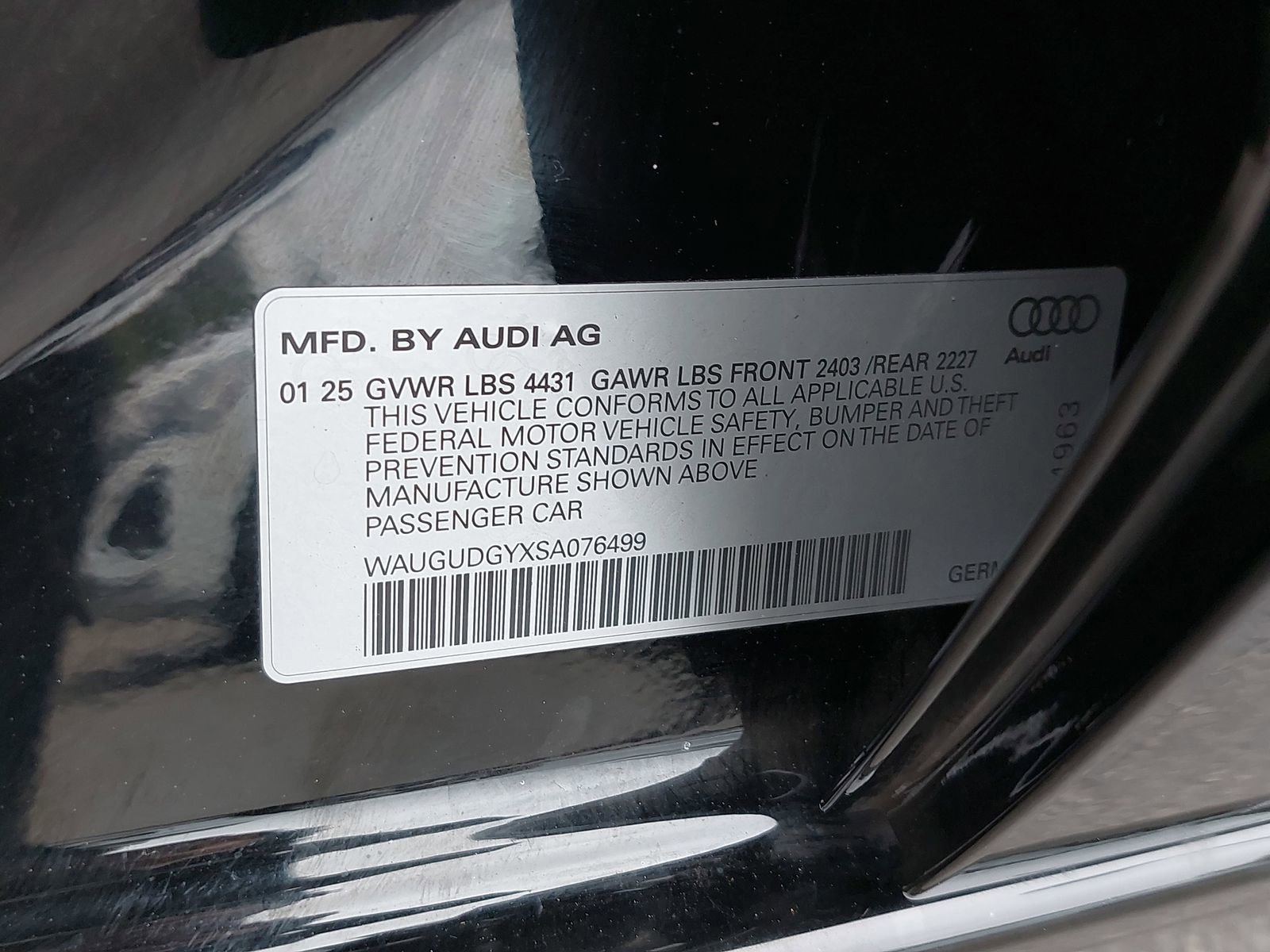 Certified 2025 Audi A3 2.0T Premium w/ Black Optic Package AWD/4WD image 41