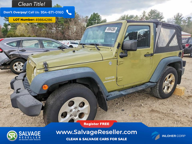 Used 2013 Jeep Wrangler Sport AWD/4WD image 1
