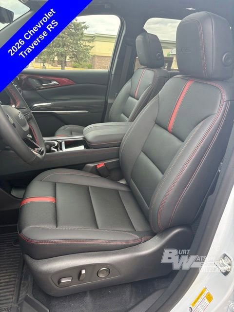 New 2026 Chevrolet Traverse RS w/ LPO, Floor Liner Package AWD/4WD image 14