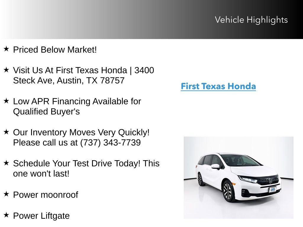 Used 2026 Honda Odyssey EX-L image 10