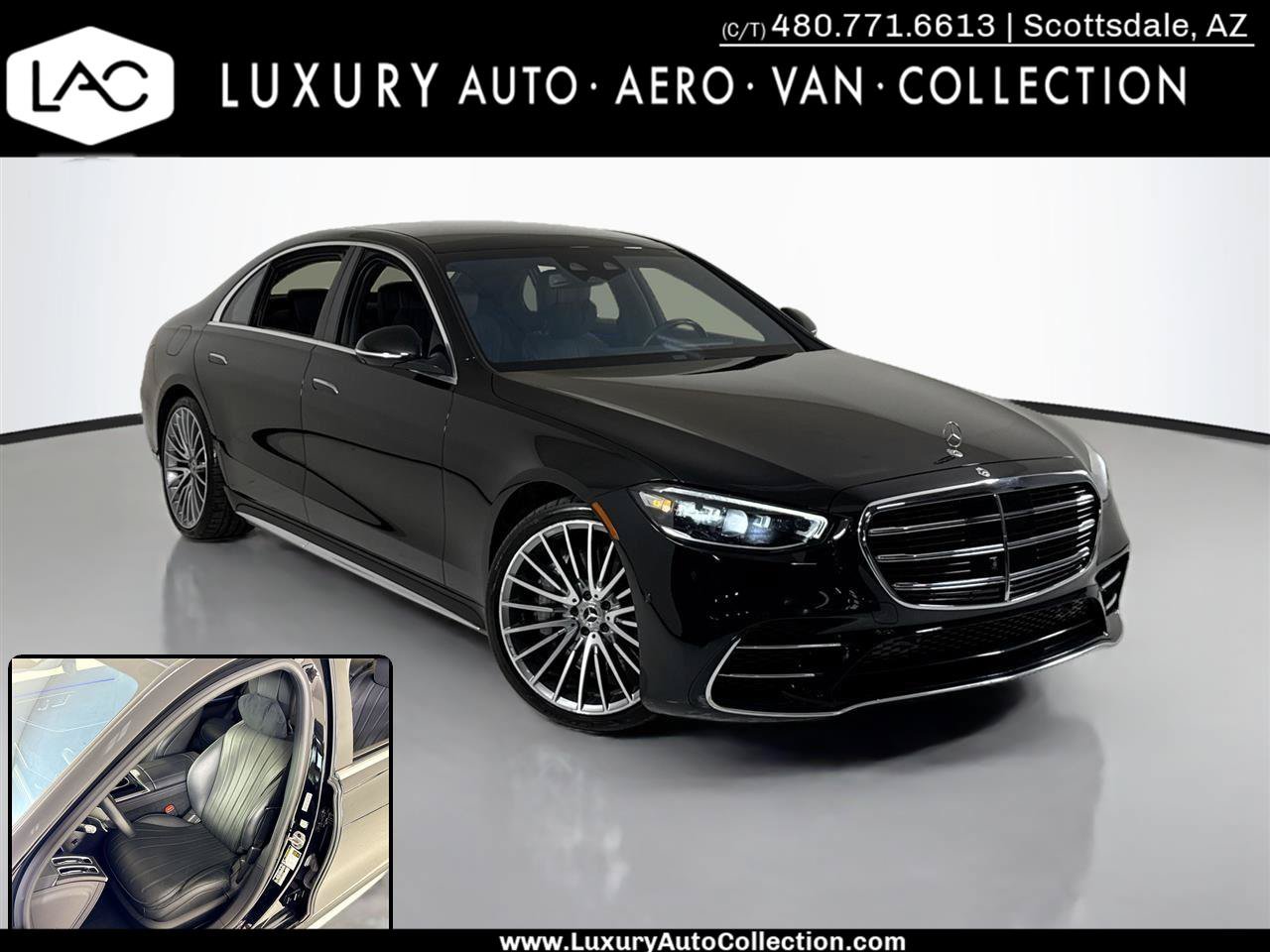 Used 2023 Mercedes-Benz S 500 4MATIC image 1