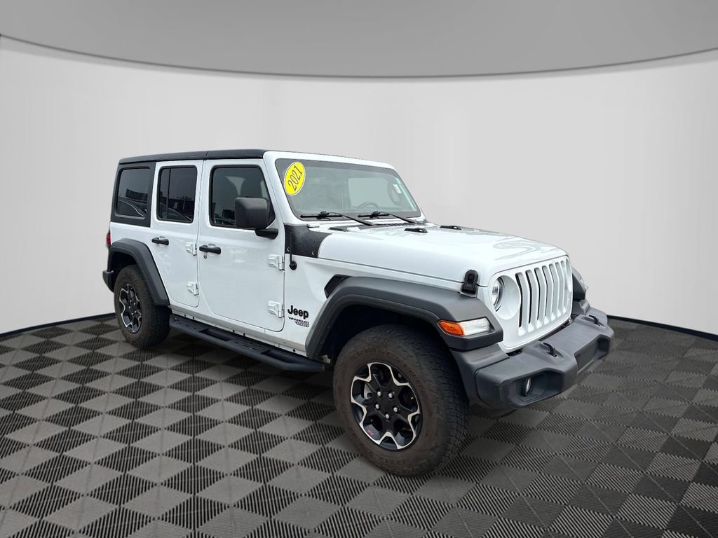 Used 2021 Jeep Wrangler Unlimited Sport AWD/4WD image 3