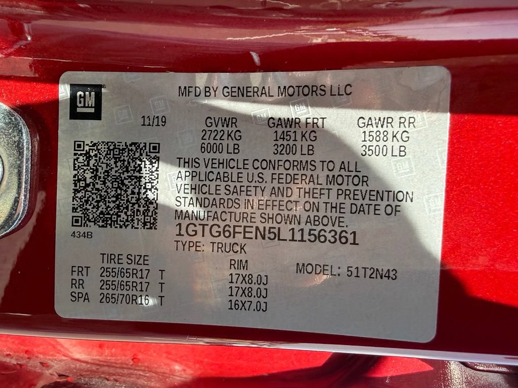 Used 2020 GMC Canyon All Terrain w/ Trailering Package AWD/4WD image 32