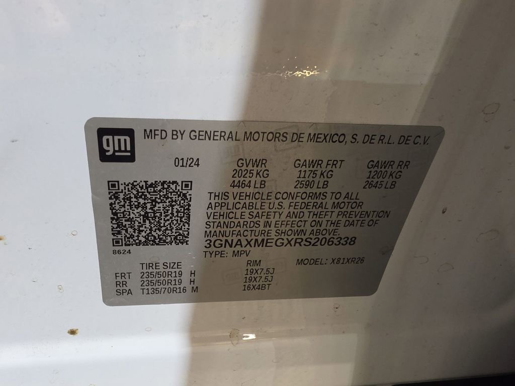 Used 2024 Chevrolet Equinox RS w/ LPO, Floor Liner Package image 25