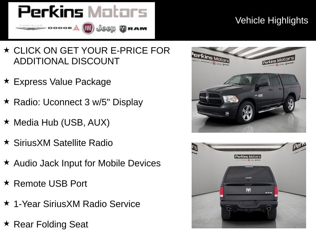 Used 2018 RAM 1500 Express w/ Express Value Package AWD/4WD image 7