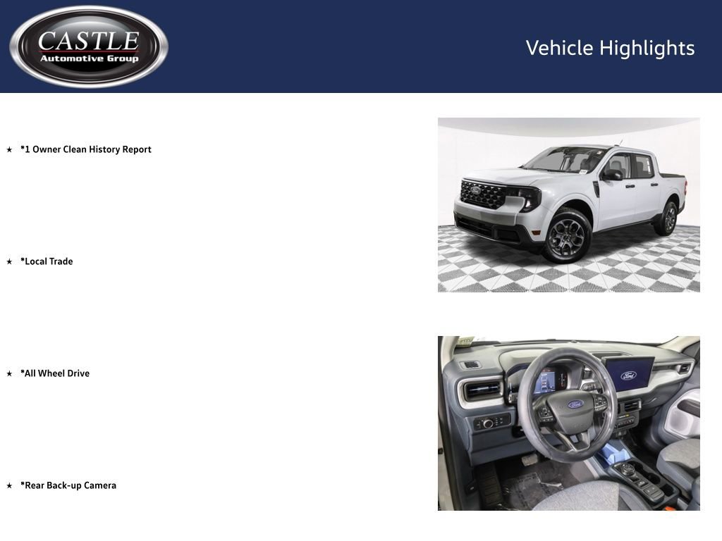 Used 2025 Ford Maverick XLT w/ Equipment Group 302A image 3