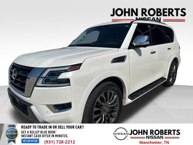 Used 2023 Nissan Armada Platinum w/ Captain's Chairs Package image 3