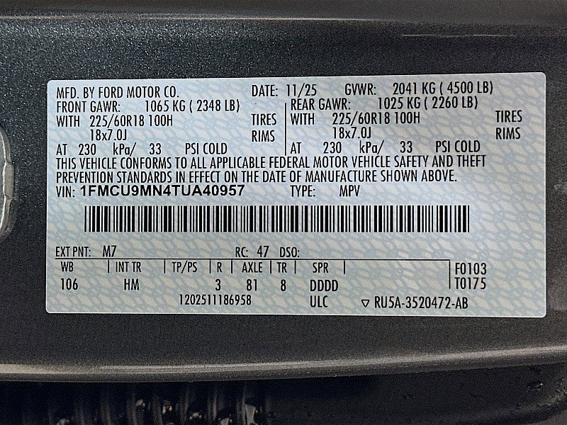 New 2026 Ford Escape ST-Line image 23