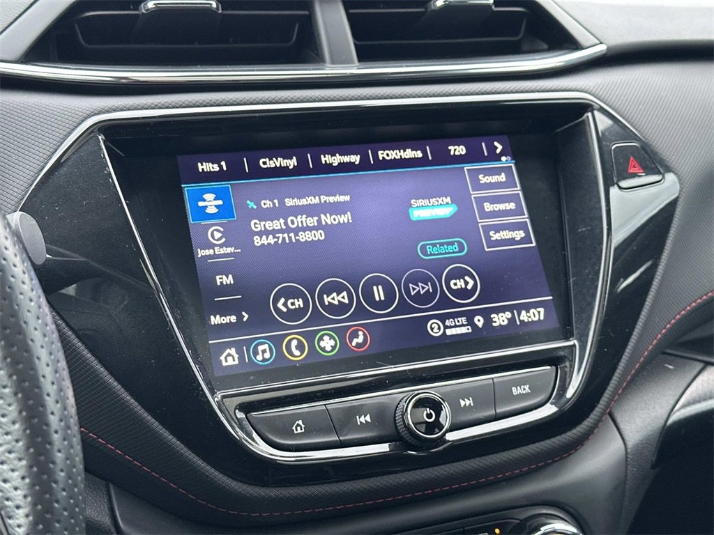 Used 2022 Chevrolet TrailBlazer RS w/ Sun and Liftgate Package image 31