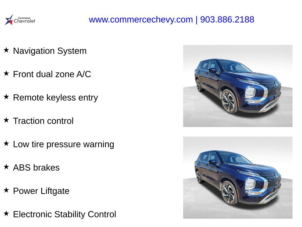 Used 2024 Mitsubishi Outlander SE AWD/4WD image 4