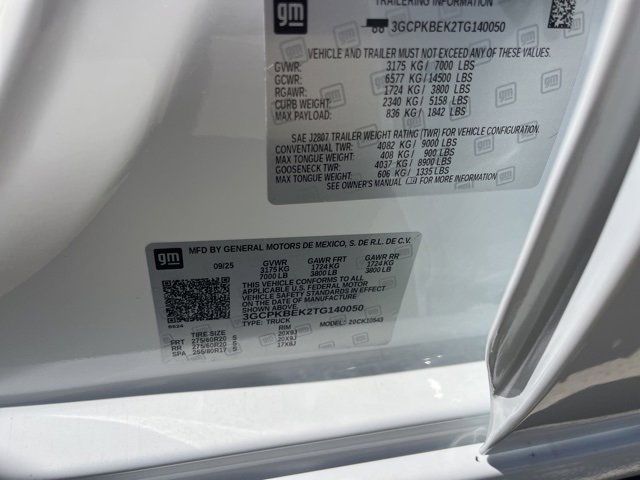 New 2026 Chevrolet Silverado 1500 Custom w/ Turbomax Blackout Package image 36