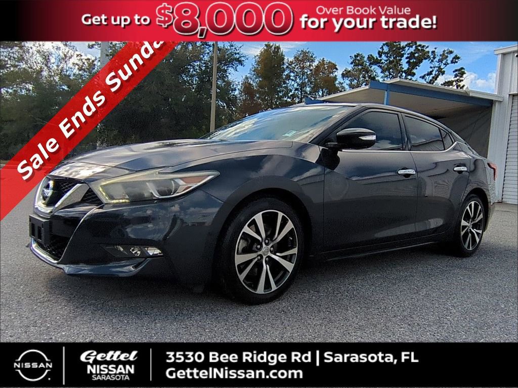 Certified 2016 Nissan Maxima Platinum