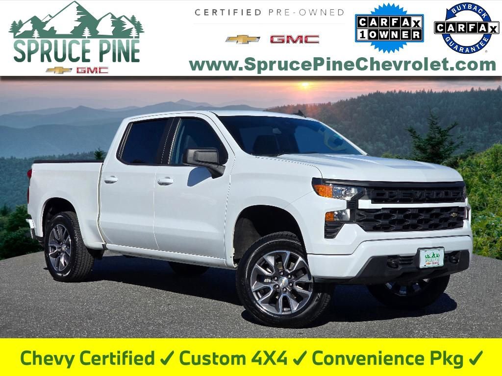 Certified 2022 Chevrolet Silverado 1500 Custom