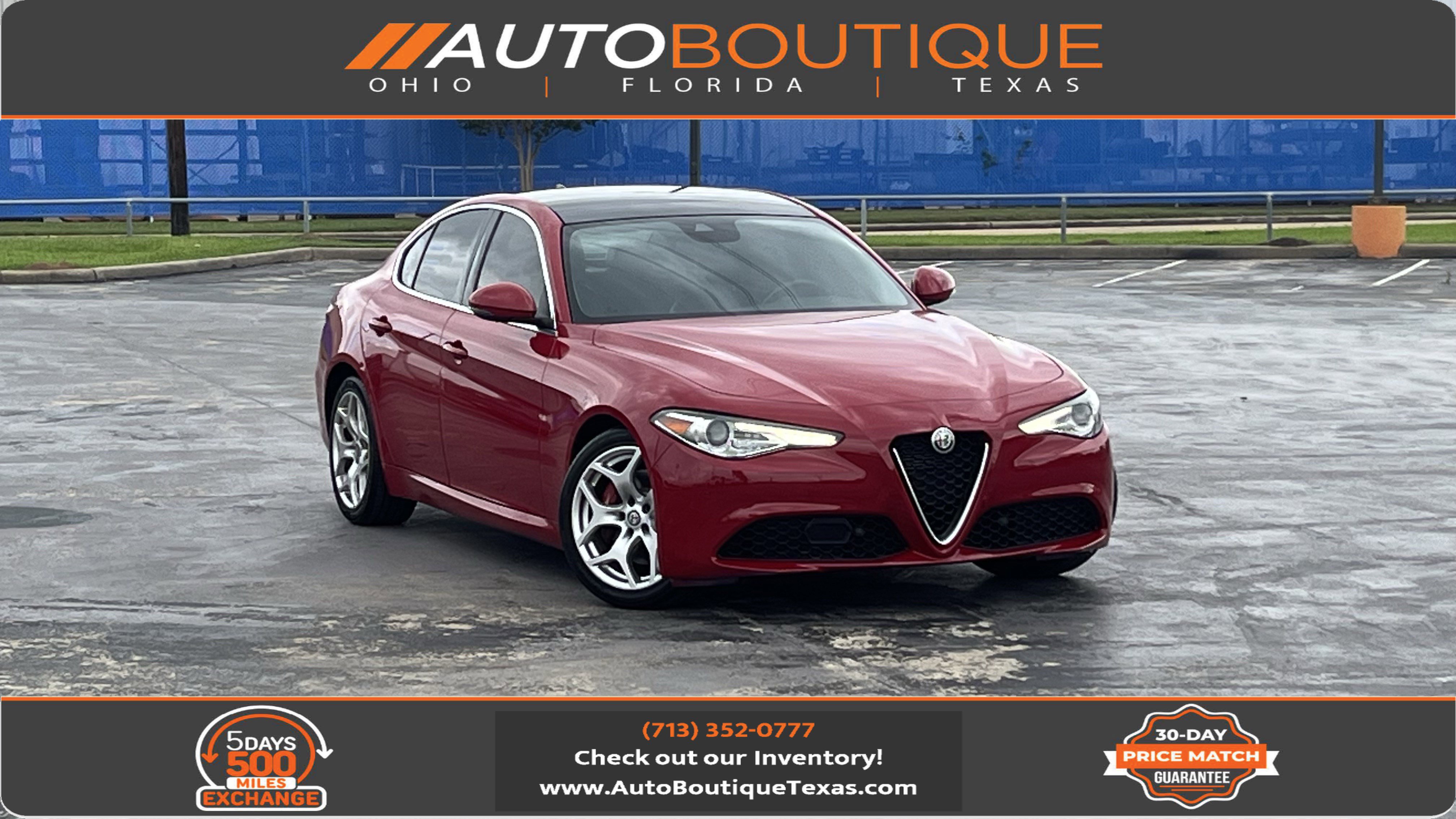 Used 2021 Alfa Romeo Giulia Ti w/ Active Assist 2 Package TI RWD image 1