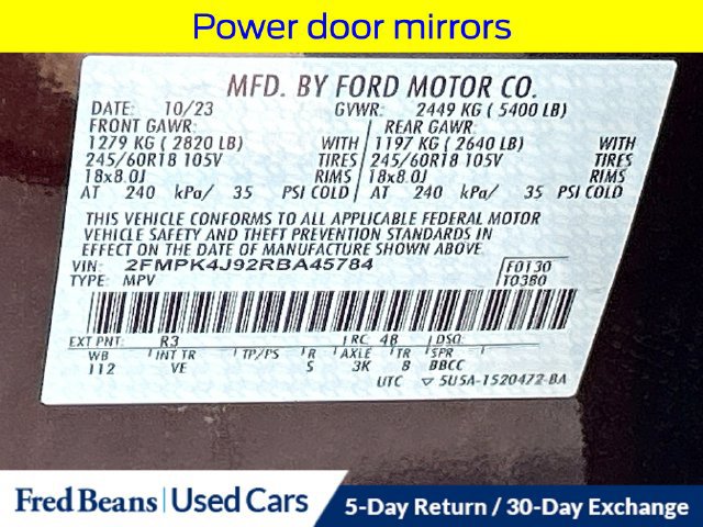 Certified 2024 Ford Edge SEL w/ Convenience Package AWD/4WD image 39