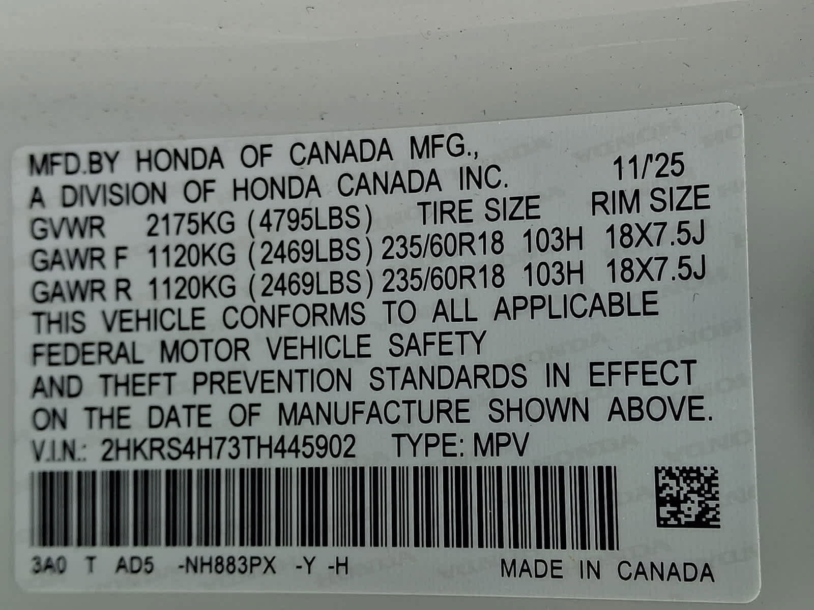 Certified 2026 Honda CR-V EX-L image 29