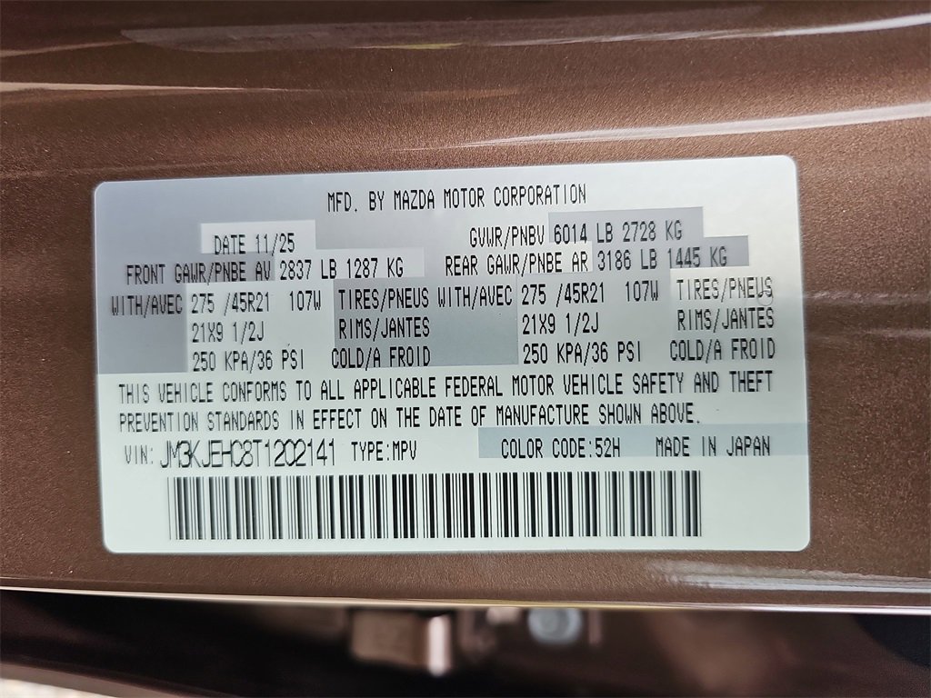 New 2026 MAZDA CX-70 3.3 Turbo S w/ Premium Plus image 35