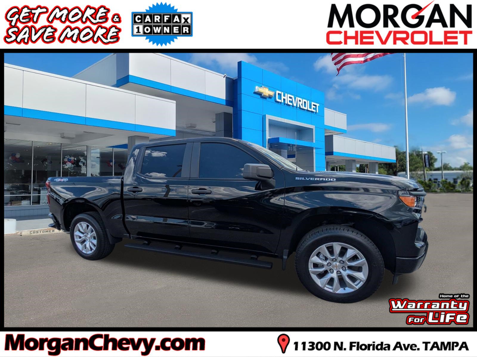 Used 2025 Chevrolet Silverado 1500 Custom AWD/4WD image 1