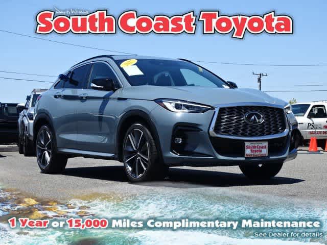Used 2025 INFINITI QX55 Luxe w/ Cargo Package AWD/4WD video 1