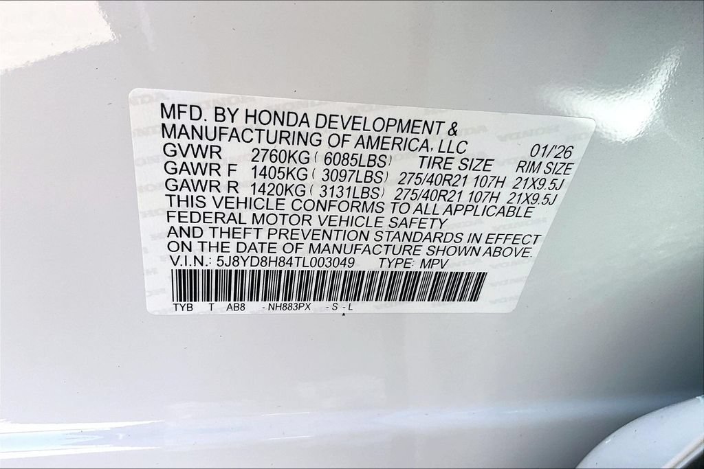 New 2026 Acura MDX Type S AWD/4WD image 29