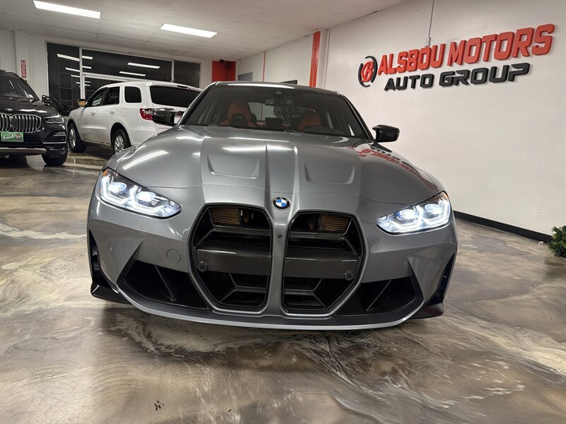 Used 2022 BMW M3 w/ M Carbon Exterior Package RWD image 3