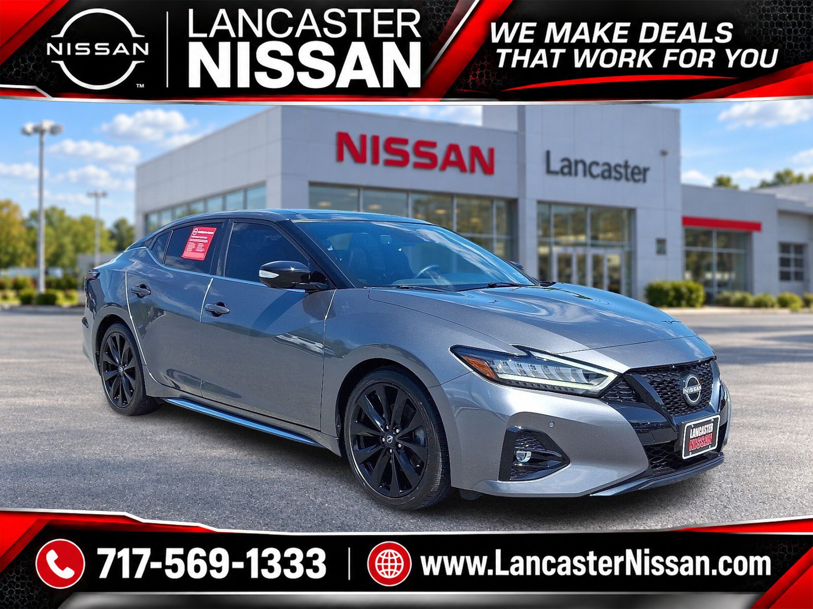 Certified 2023 Nissan Maxima SR w/ Sport Mat Group