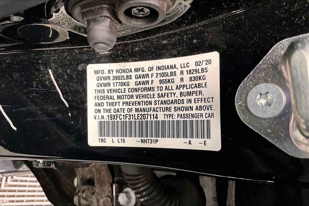 Used 2020 Honda Civic EX image 32