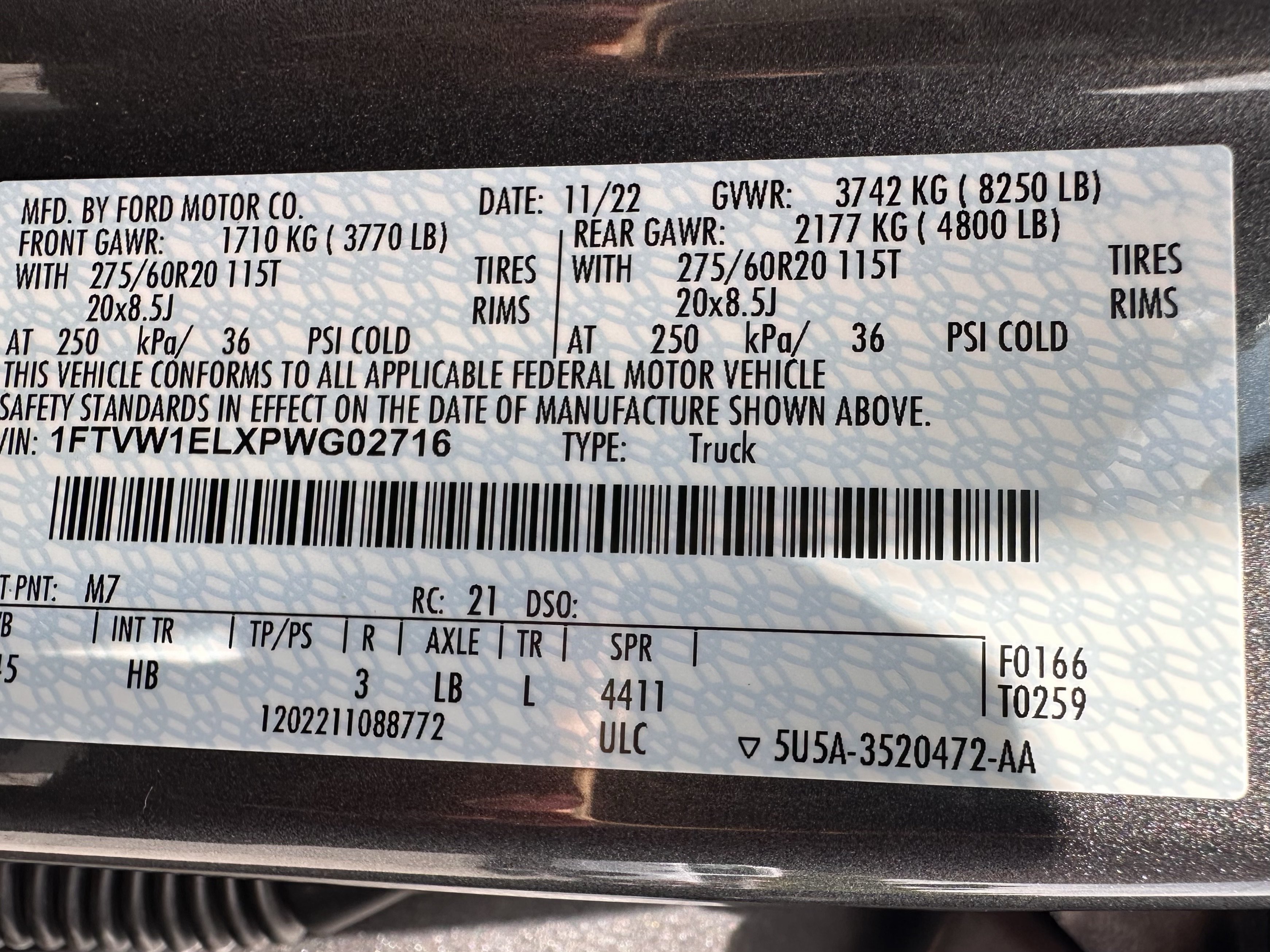 Used 2023 Ford F150 Lightning Lariat w/ Max Trailer Tow Package AWD/4WD image 26