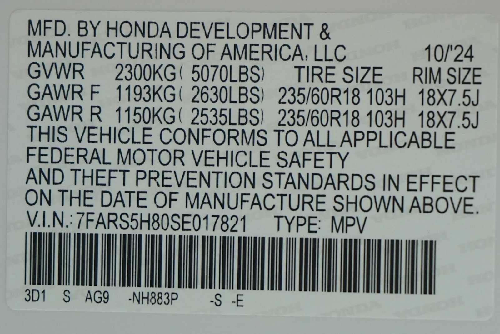 Certified 2025 Honda CR-V Sport-L image 30