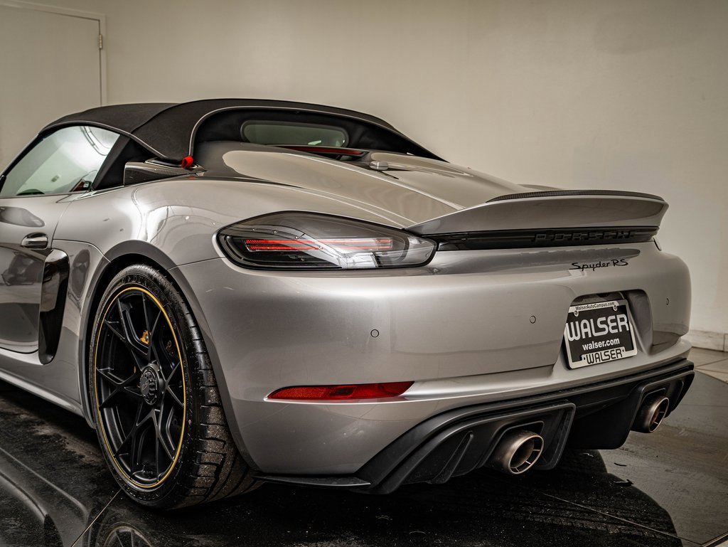 Certified 2025 Porsche 718 Boxster Spyder RS image 37