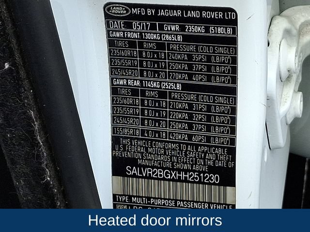 Used 2017 Land Rover Range Rover Evoque HSE AWD/4WD image 29