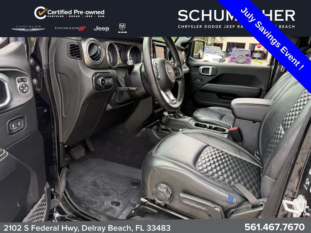 Used 2021 Jeep Wrangler Unlimited Sahara AWD/4WD image 11