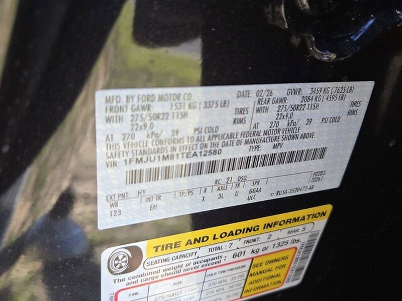 New 2026 Ford Expedition Platinum w/ Driver's Package image 6