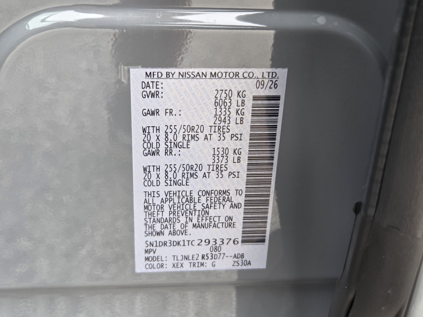 New 2026 Nissan Pathfinder Platinum AWD/4WD image 29