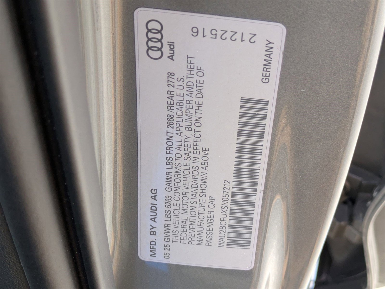 New 2025 Audi A5 2.0T Premium Plus image 17