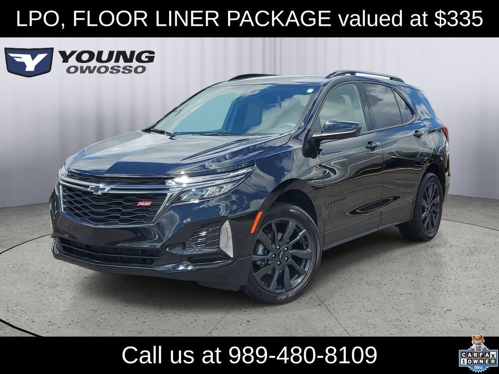 Used 2023 Chevrolet Equinox RS w/ LPO, Floor Liner Package AWD/4WD image 1