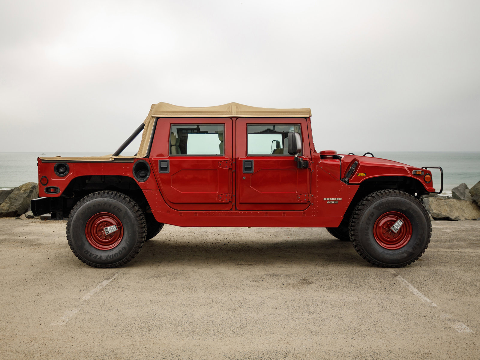 Used 1998 HUMMER H1 OPEN TOP SPORT UTILITY 4D image 10