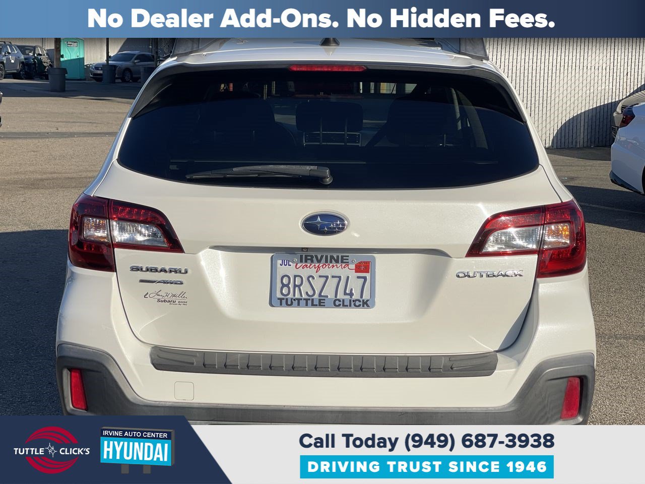 Used 2018 Subaru Outback 2.5i Premium w/ Protection Package #1 AWD/4WD image 5