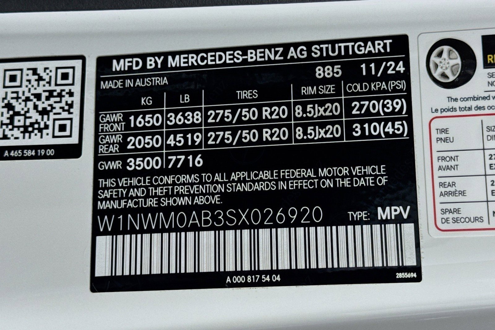 New 2025 Mercedes-Benz G 580 w/ EQ Technology image 30