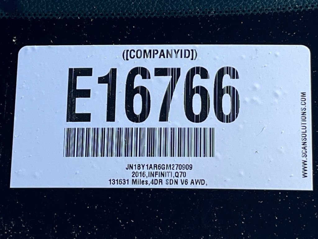 Used 2016 INFINITI Q70 3.7 AWD/4WD image 20