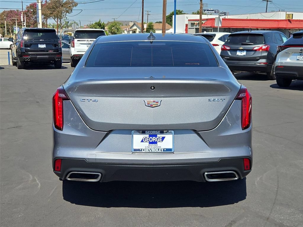 Certified 2020 Cadillac CT4 Luxury w/ Sun And Sound Package RWD image 32