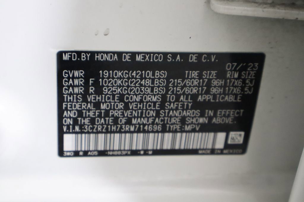 Used 2024 Honda HR-V EX-L image 18