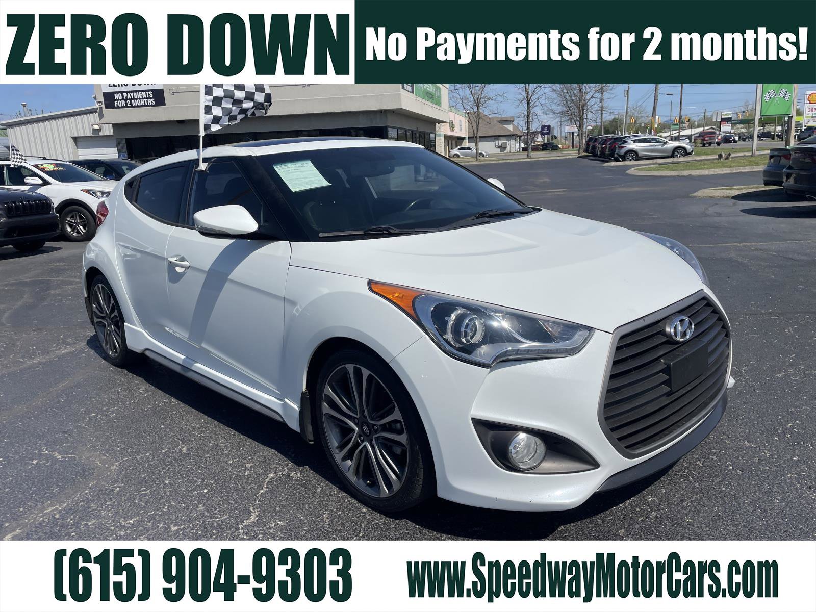 Used 2017 Hyundai Veloster Turbo w/ Tech Package 02