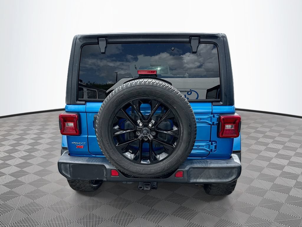 Used 2021 Jeep Wrangler Unlimited Sahara AWD/4WD image 7