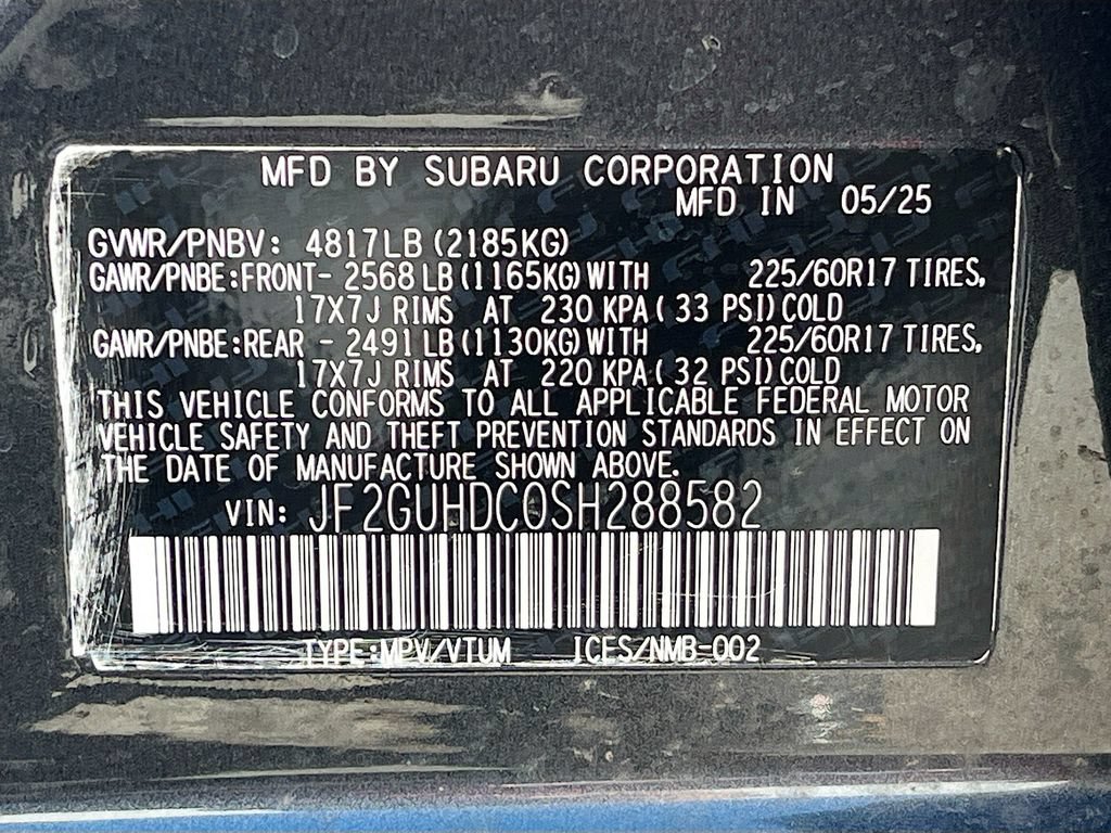 Used 2025 Subaru Crosstrek 2.5i Premium AWD/4WD image 29