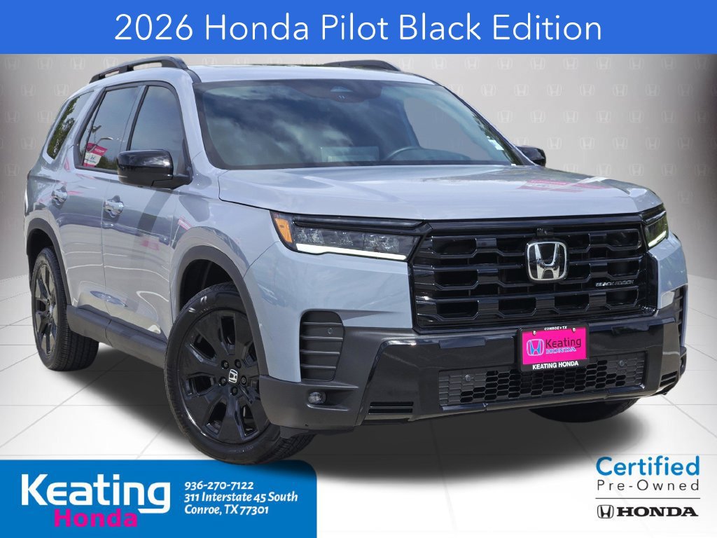 Certified 2026 Honda Pilot Black Edition image 1